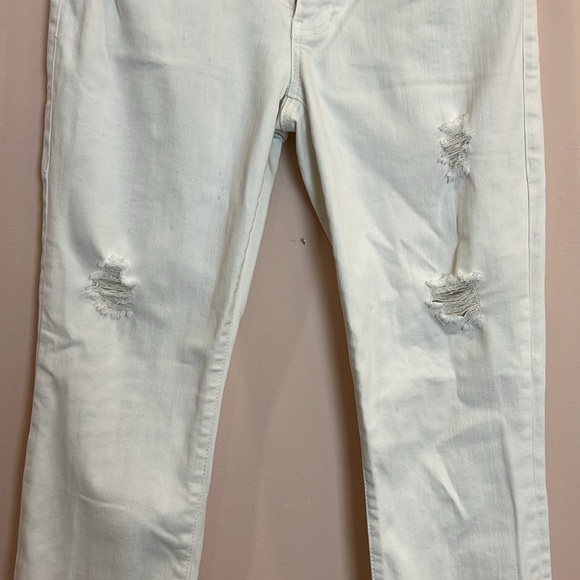Cabi White Jeans High Slim Size 6 - Picture 2 of 5